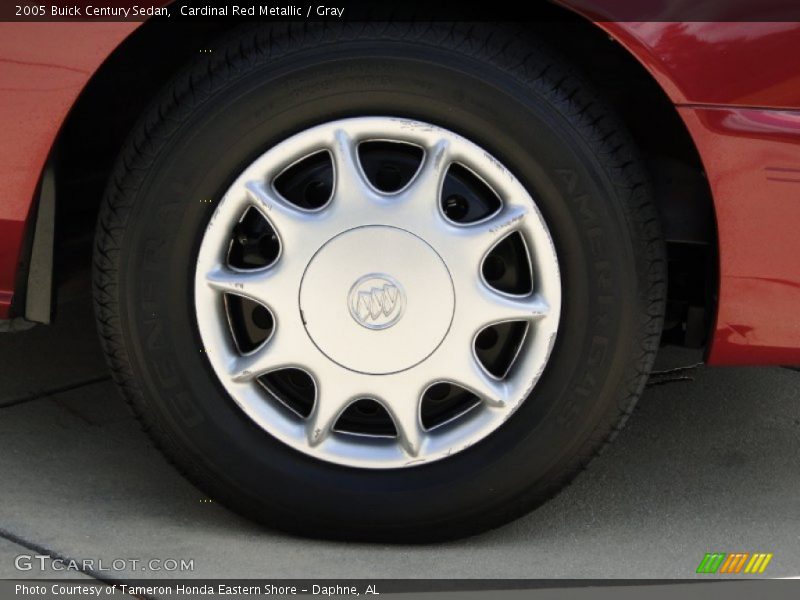 Cardinal Red Metallic / Gray 2005 Buick Century Sedan