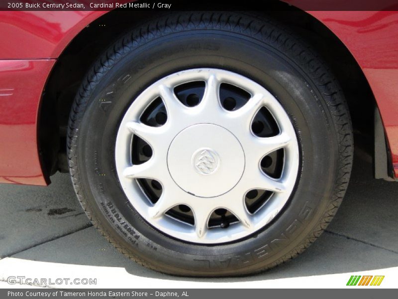 Cardinal Red Metallic / Gray 2005 Buick Century Sedan