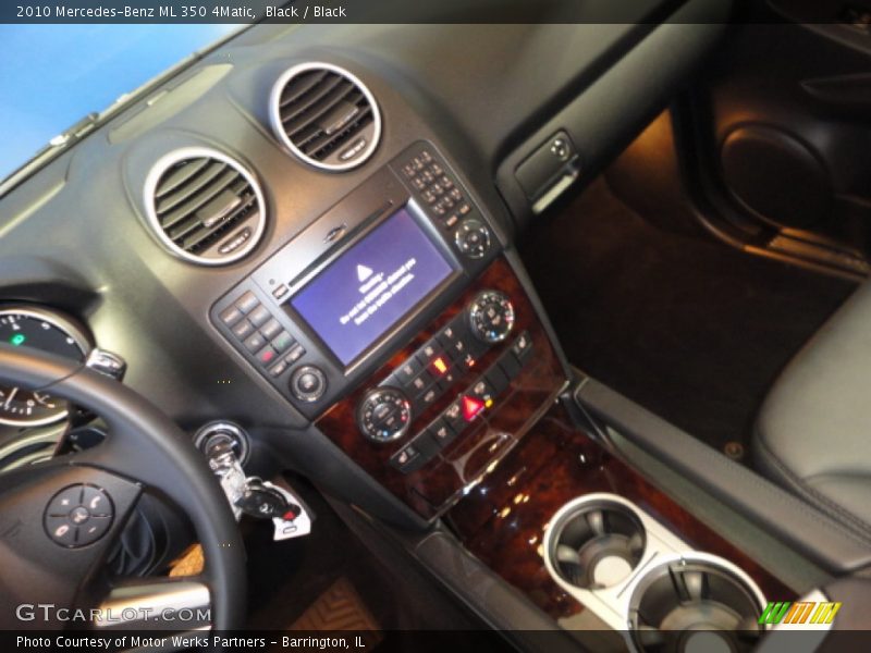 Black / Black 2010 Mercedes-Benz ML 350 4Matic