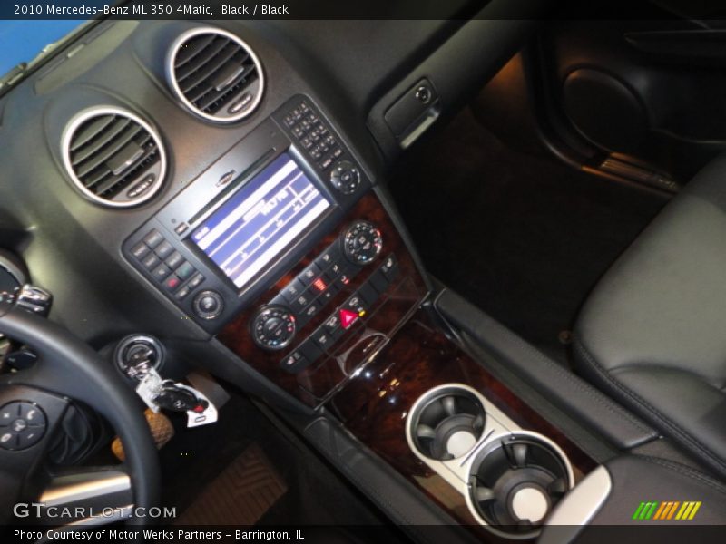 Black / Black 2010 Mercedes-Benz ML 350 4Matic