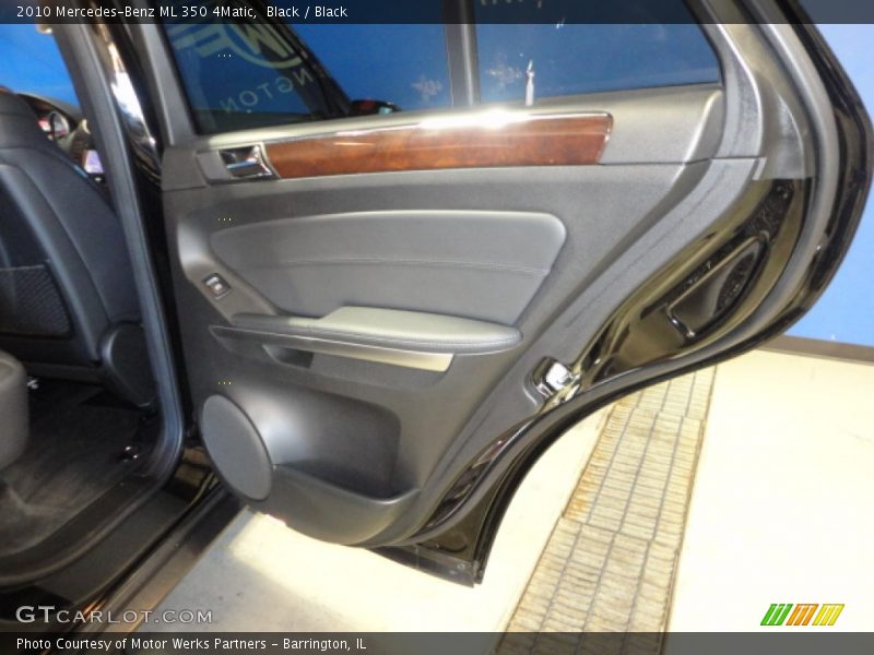 Black / Black 2010 Mercedes-Benz ML 350 4Matic