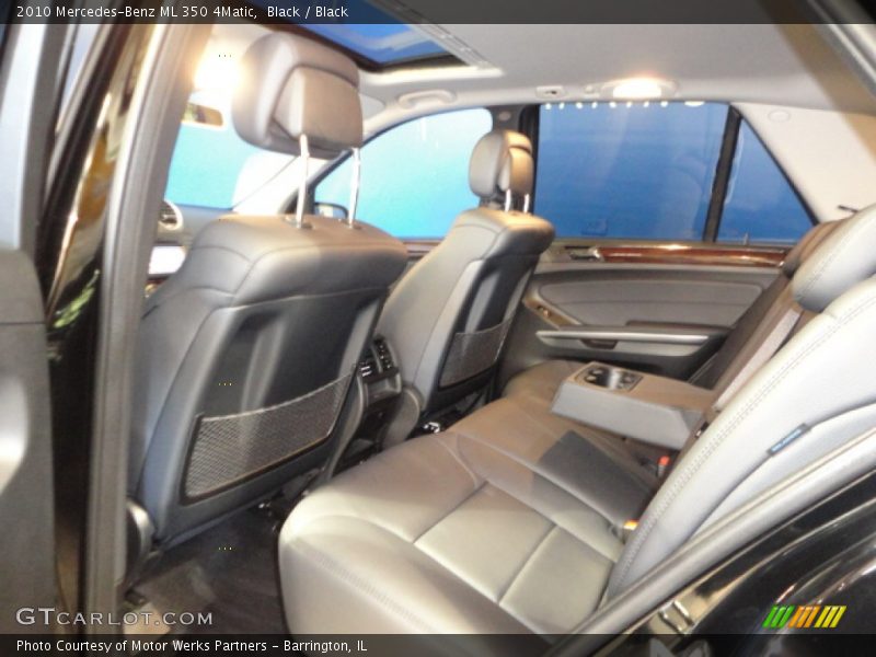 Black / Black 2010 Mercedes-Benz ML 350 4Matic