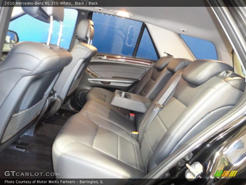 Black / Black 2010 Mercedes-Benz ML 350 4Matic
