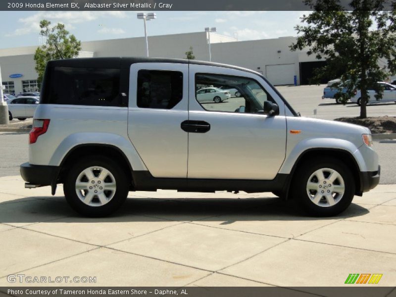 Alabaster Silver Metallic / Gray 2009 Honda Element EX