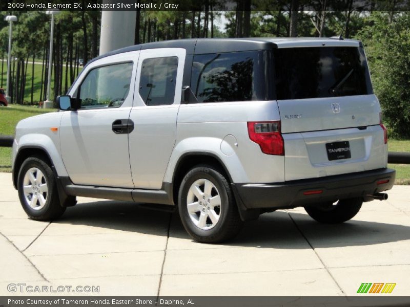 Alabaster Silver Metallic / Gray 2009 Honda Element EX