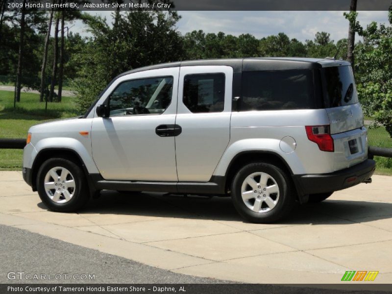 Alabaster Silver Metallic / Gray 2009 Honda Element EX