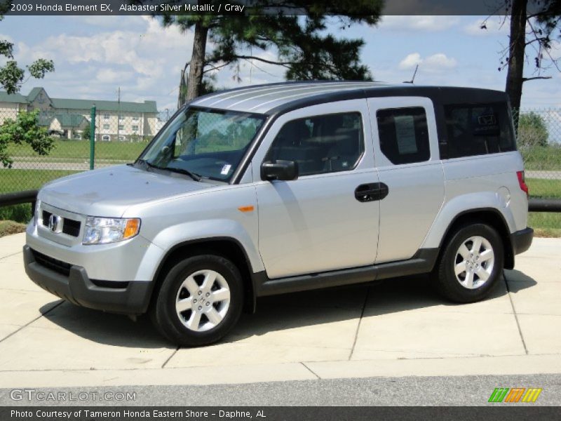 Alabaster Silver Metallic / Gray 2009 Honda Element EX