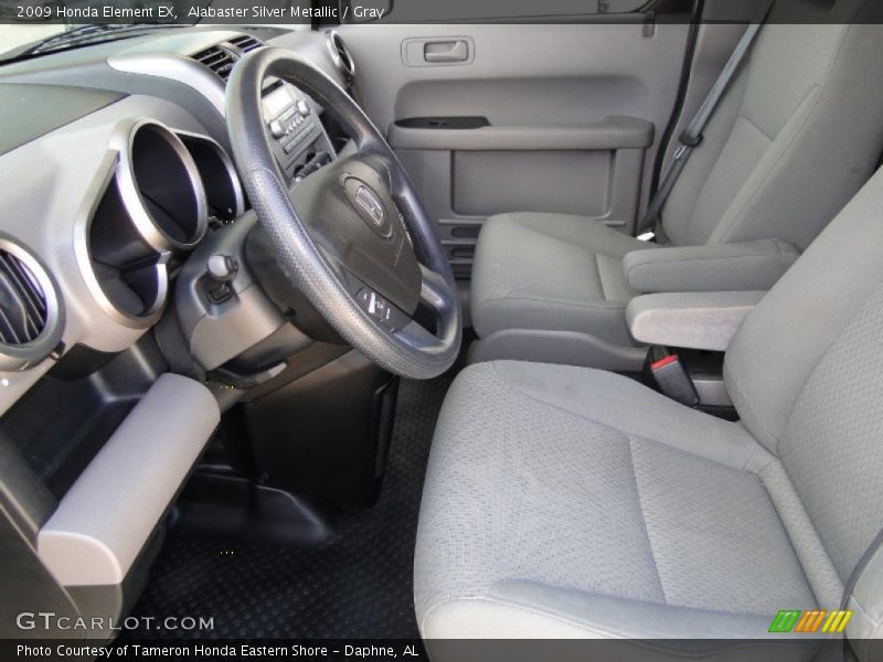 Alabaster Silver Metallic / Gray 2009 Honda Element EX