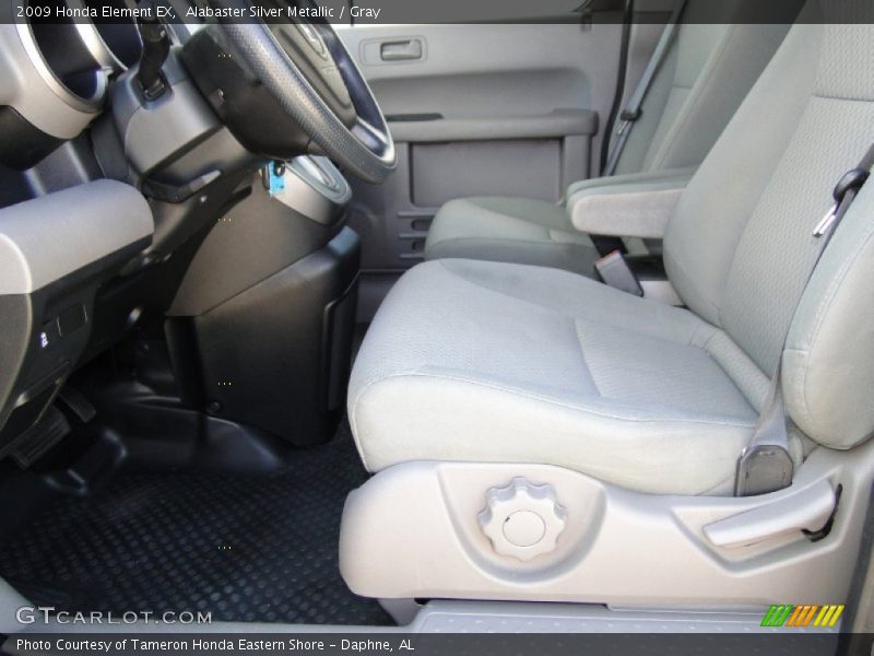 Alabaster Silver Metallic / Gray 2009 Honda Element EX