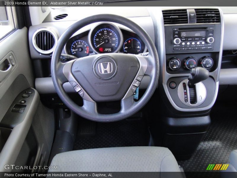 Alabaster Silver Metallic / Gray 2009 Honda Element EX