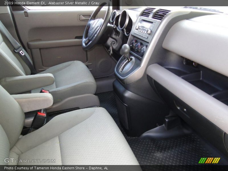 Alabaster Silver Metallic / Gray 2009 Honda Element EX