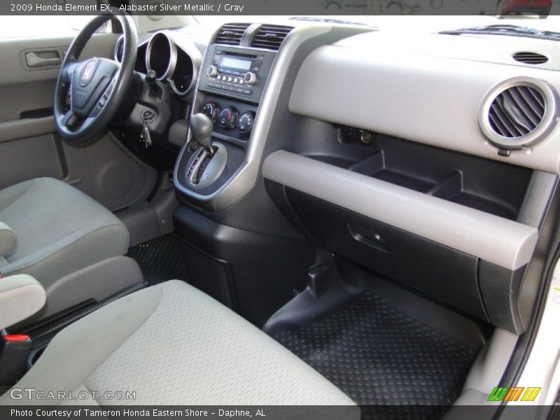Alabaster Silver Metallic / Gray 2009 Honda Element EX