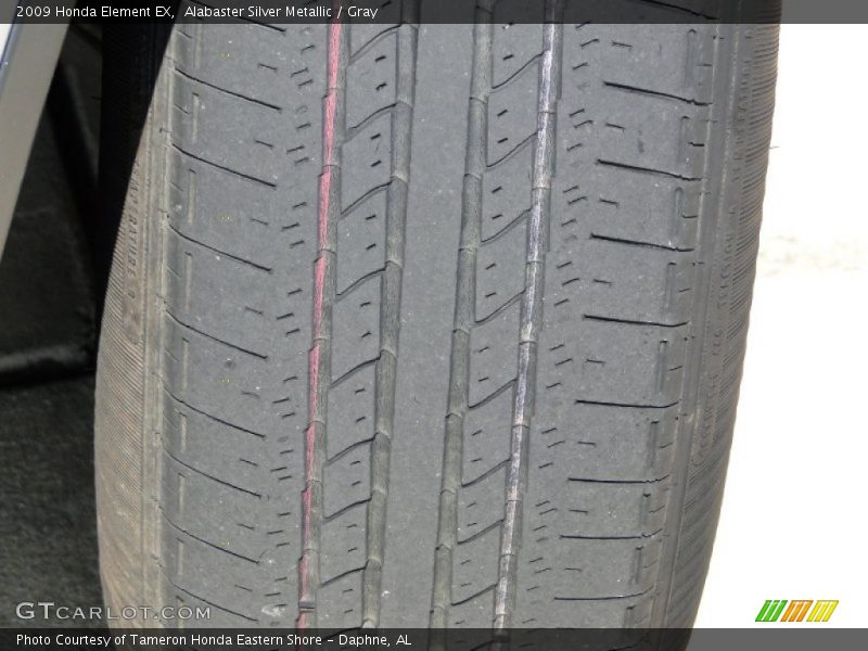 Alabaster Silver Metallic / Gray 2009 Honda Element EX
