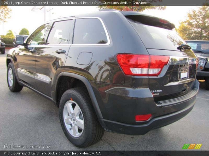 Dark Charcoal Pearl / Dark Graystone/Medium Graystone 2011 Jeep Grand Cherokee Laredo