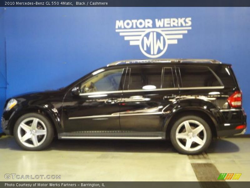 Black / Cashmere 2010 Mercedes-Benz GL 550 4Matic
