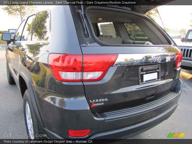 Dark Charcoal Pearl / Dark Graystone/Medium Graystone 2011 Jeep Grand Cherokee Laredo