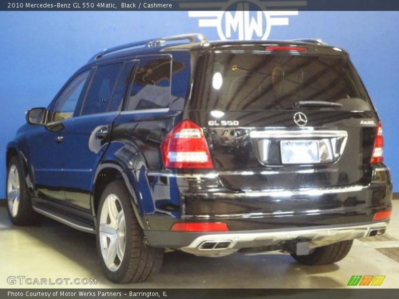 Black / Cashmere 2010 Mercedes-Benz GL 550 4Matic