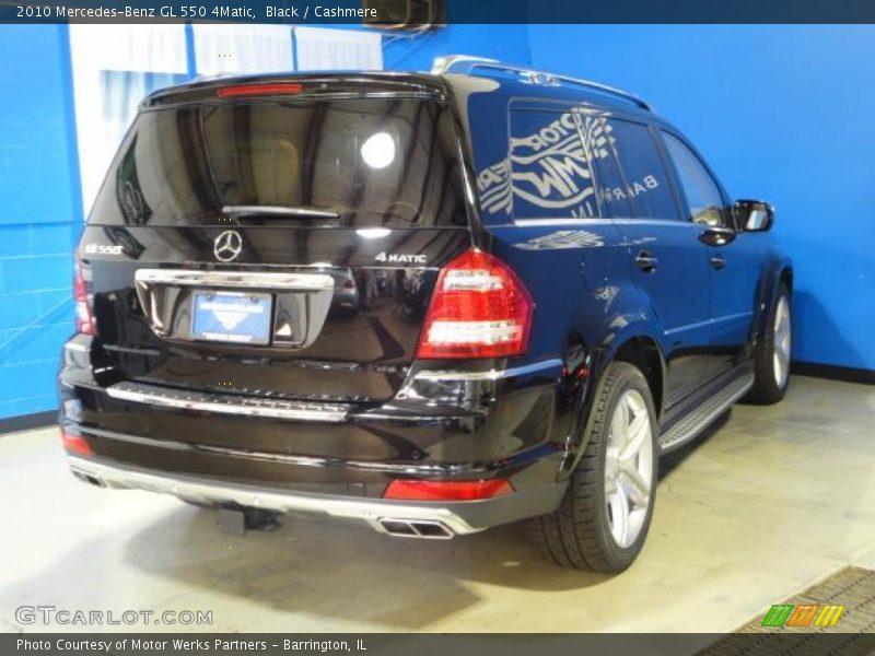 Black / Cashmere 2010 Mercedes-Benz GL 550 4Matic