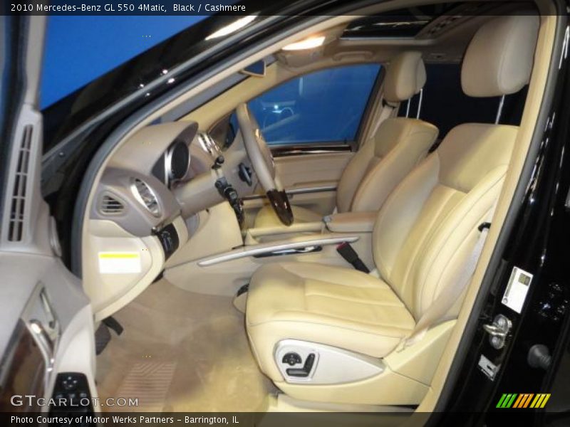 Black / Cashmere 2010 Mercedes-Benz GL 550 4Matic