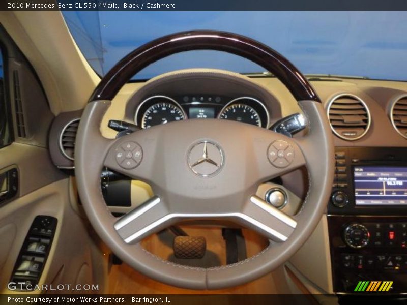 Black / Cashmere 2010 Mercedes-Benz GL 550 4Matic