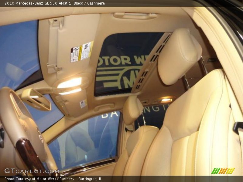 Black / Cashmere 2010 Mercedes-Benz GL 550 4Matic