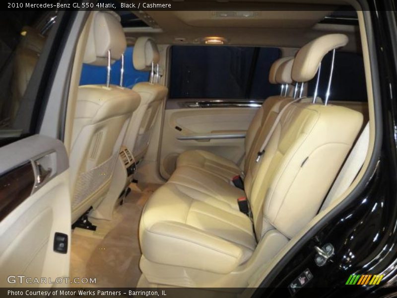 Black / Cashmere 2010 Mercedes-Benz GL 550 4Matic