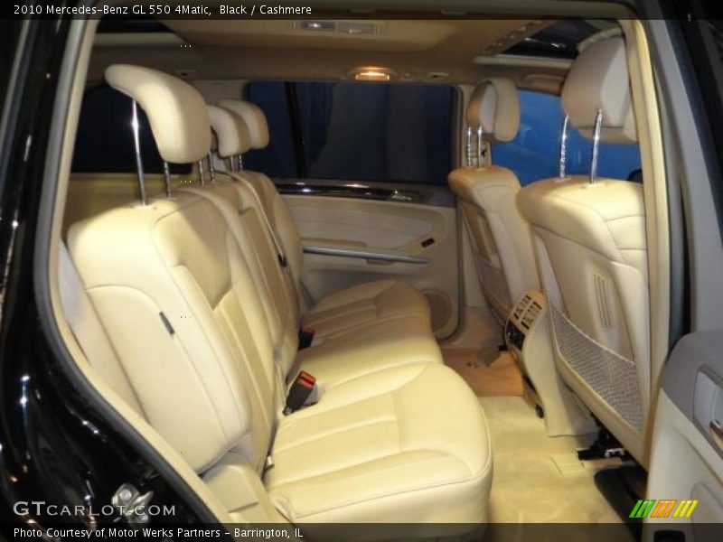 Black / Cashmere 2010 Mercedes-Benz GL 550 4Matic
