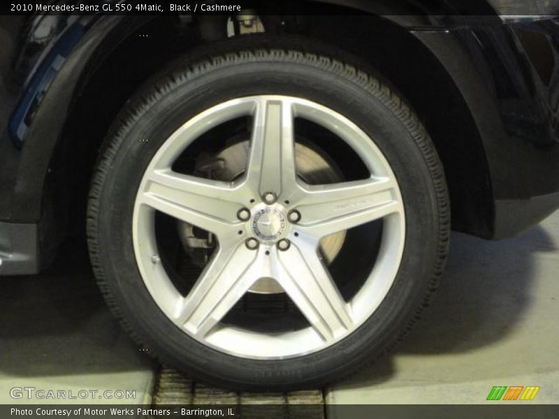 Black / Cashmere 2010 Mercedes-Benz GL 550 4Matic