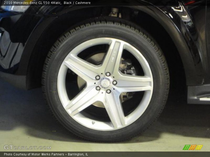 Black / Cashmere 2010 Mercedes-Benz GL 550 4Matic