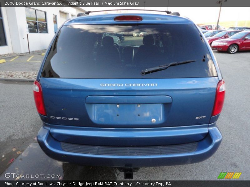Atlantic Blue Pearl / Medium Slate Gray 2006 Dodge Grand Caravan SXT