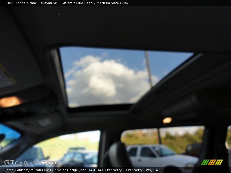 Atlantic Blue Pearl / Medium Slate Gray 2006 Dodge Grand Caravan SXT