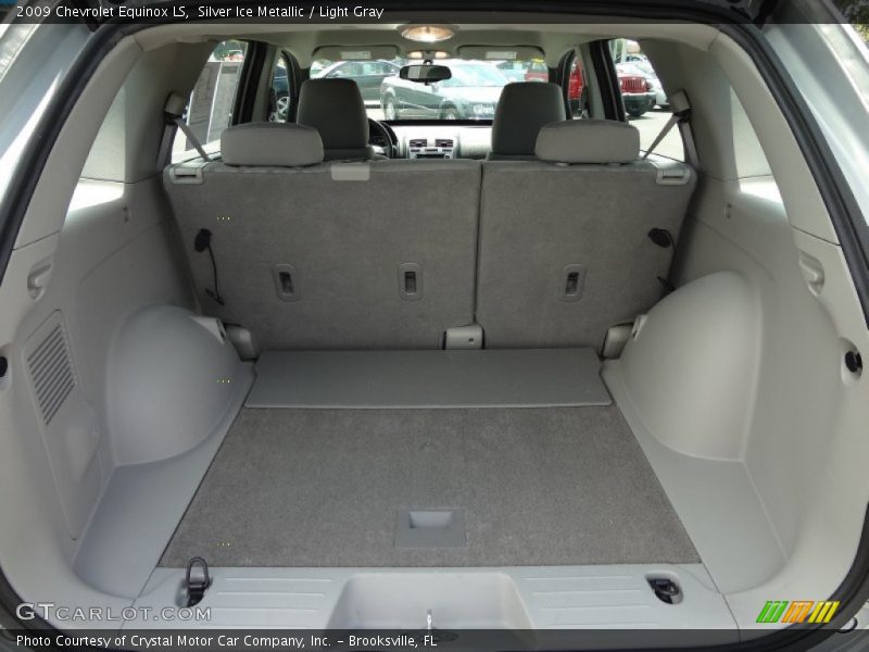 Silver Ice Metallic / Light Gray 2009 Chevrolet Equinox LS