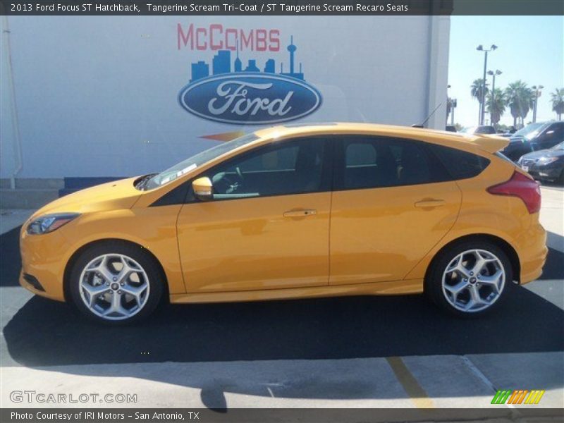 Tangerine Scream Tri-Coat / ST Tangerine Scream Recaro Seats 2013 Ford Focus ST Hatchback