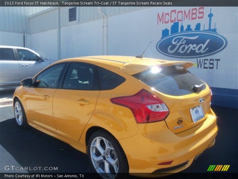 Tangerine Scream Tri-Coat / ST Tangerine Scream Recaro Seats 2013 Ford Focus ST Hatchback