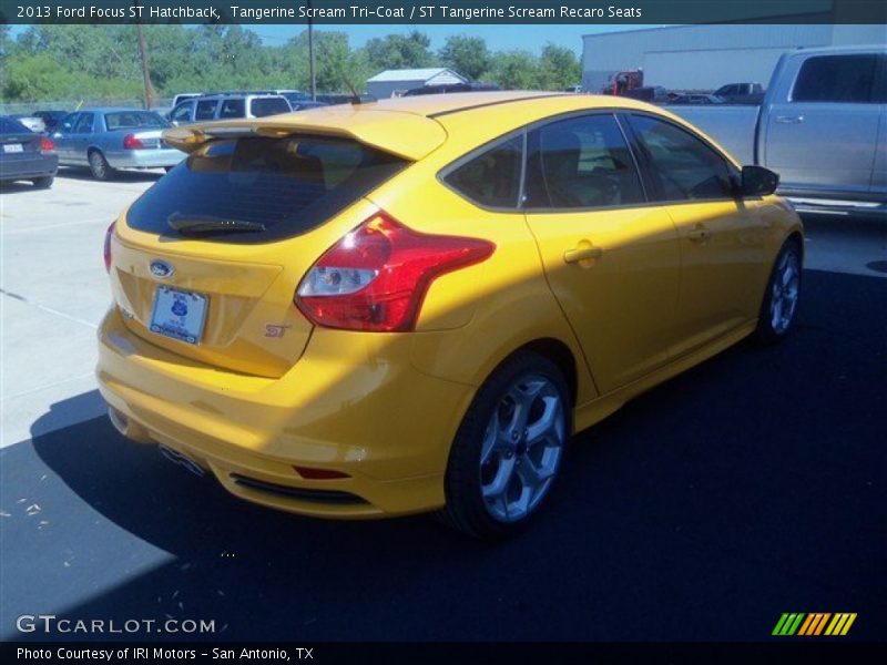 Tangerine Scream Tri-Coat / ST Tangerine Scream Recaro Seats 2013 Ford Focus ST Hatchback