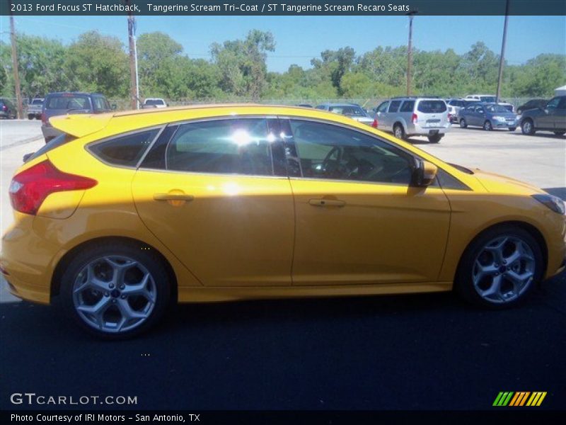 Tangerine Scream Tri-Coat / ST Tangerine Scream Recaro Seats 2013 Ford Focus ST Hatchback