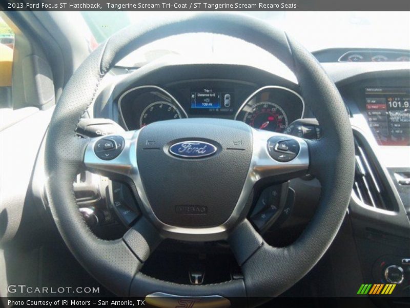 Tangerine Scream Tri-Coat / ST Tangerine Scream Recaro Seats 2013 Ford Focus ST Hatchback