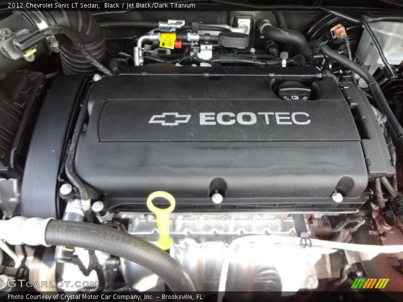 Black / Jet Black/Dark Titanium 2012 Chevrolet Sonic LT Sedan