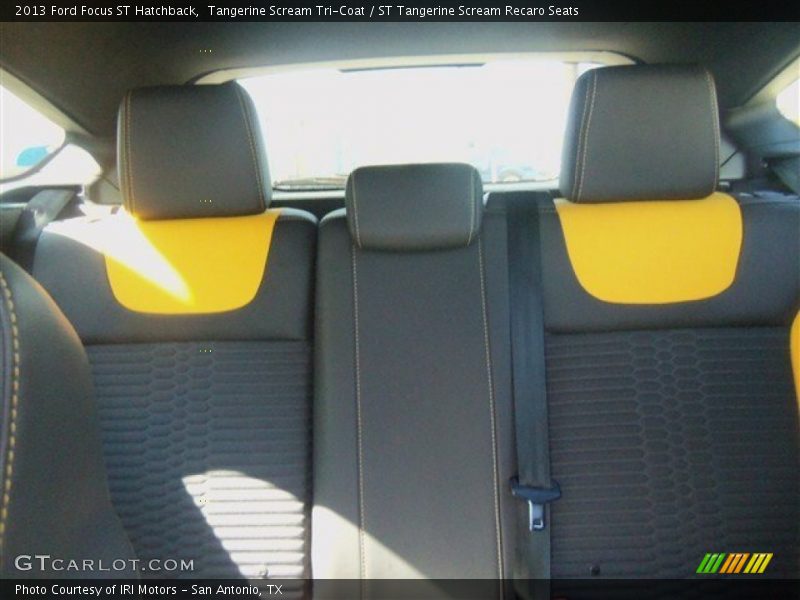 Tangerine Scream Tri-Coat / ST Tangerine Scream Recaro Seats 2013 Ford Focus ST Hatchback