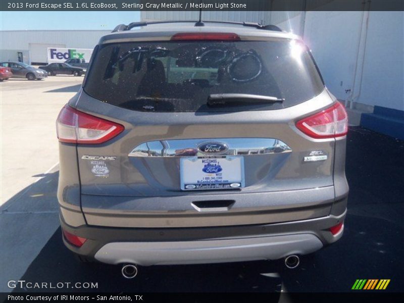 Sterling Gray Metallic / Medium Light Stone 2013 Ford Escape SEL 1.6L EcoBoost