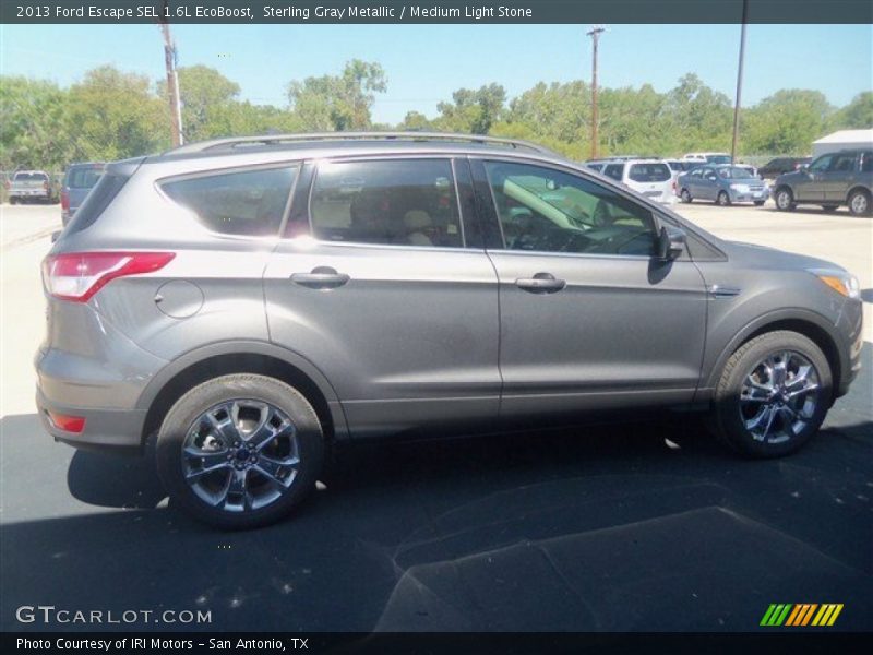 Sterling Gray Metallic / Medium Light Stone 2013 Ford Escape SEL 1.6L EcoBoost