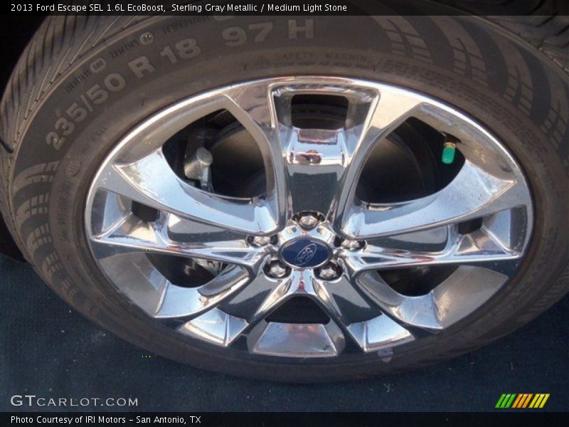 Sterling Gray Metallic / Medium Light Stone 2013 Ford Escape SEL 1.6L EcoBoost