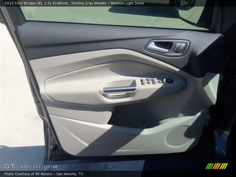 Sterling Gray Metallic / Medium Light Stone 2013 Ford Escape SEL 1.6L EcoBoost