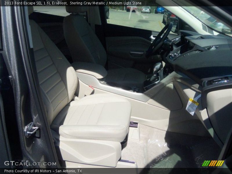 Sterling Gray Metallic / Medium Light Stone 2013 Ford Escape SEL 1.6L EcoBoost