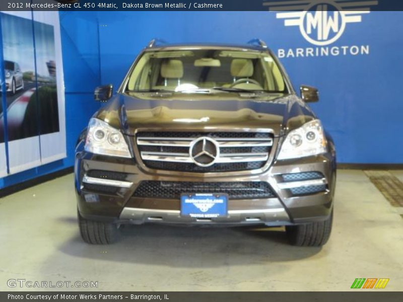 Dakota Brown Metallic / Cashmere 2012 Mercedes-Benz GL 450 4Matic