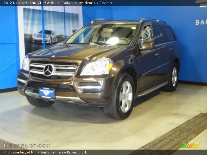 Dakota Brown Metallic / Cashmere 2012 Mercedes-Benz GL 450 4Matic
