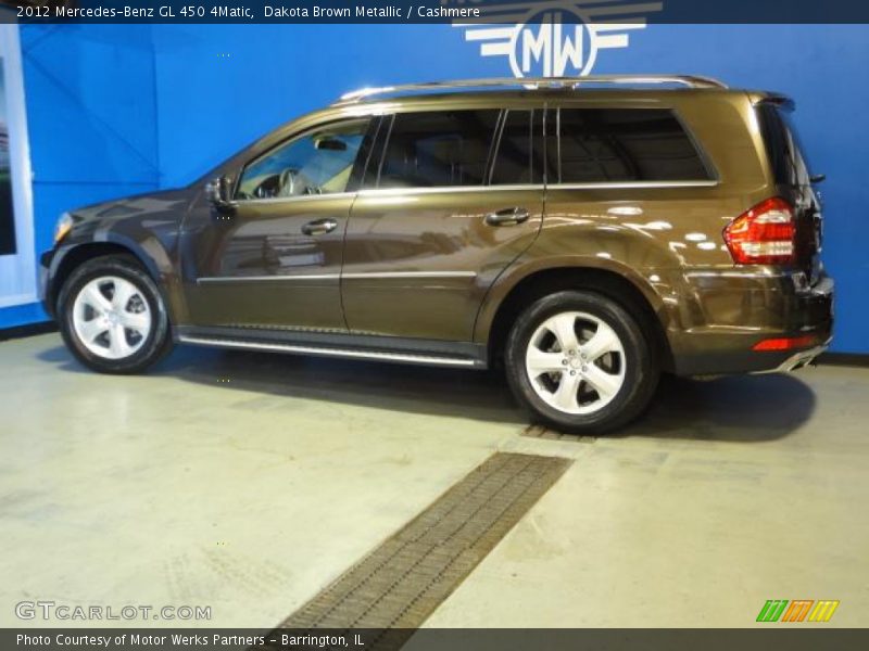 Dakota Brown Metallic / Cashmere 2012 Mercedes-Benz GL 450 4Matic