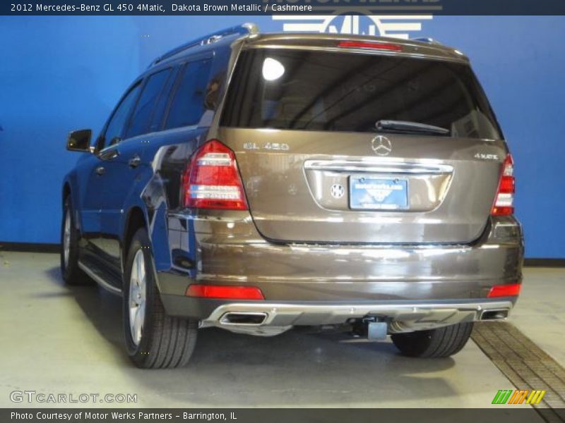 Dakota Brown Metallic / Cashmere 2012 Mercedes-Benz GL 450 4Matic