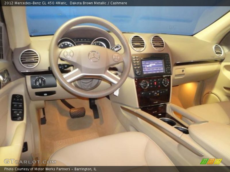 Dakota Brown Metallic / Cashmere 2012 Mercedes-Benz GL 450 4Matic