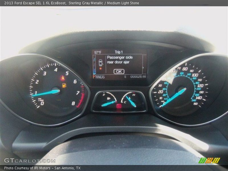 Sterling Gray Metallic / Medium Light Stone 2013 Ford Escape SEL 1.6L EcoBoost